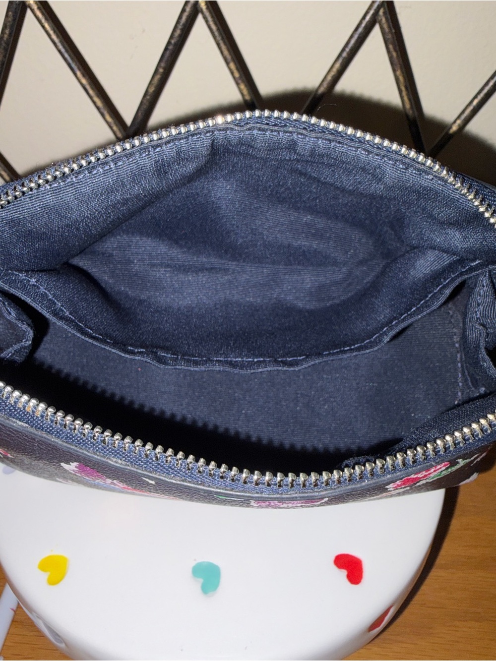 Coach Cosmetic Pouch Euc - Picture 5 of 7